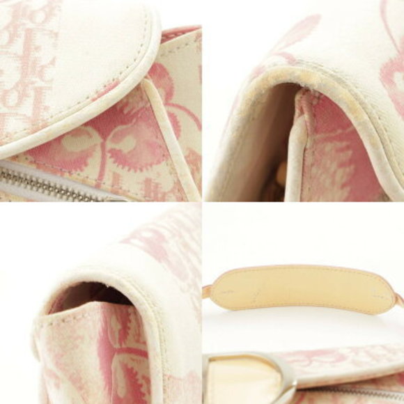 Christian Dior Trotter Chain Shoulder Bag Pink - Picture 7 of 10